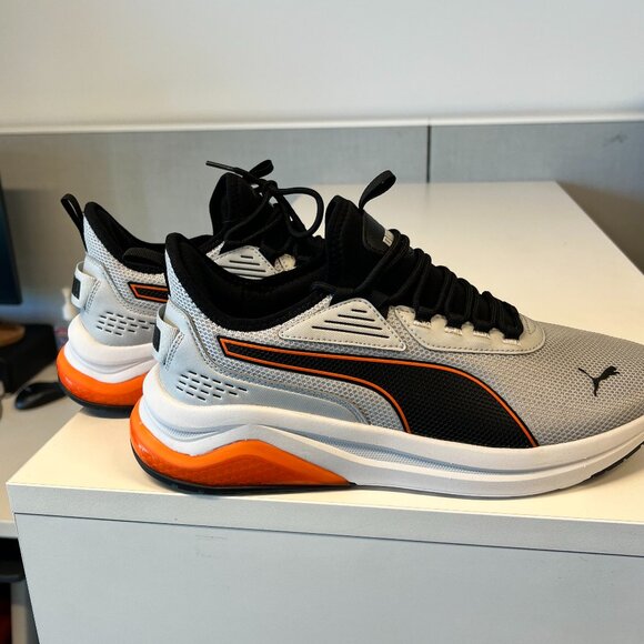 PUMA Men's Amplifier Sneaker. Fabric, Synthetic Rubber - Picture 1 of 4